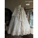 Cor Cupidinis Pearl Maiden Blouse Skirt Corset Belt Cape Overdress JSK Set OP and Underskirt(Limited Reservation/Multiple Colours/Full Payment Without Shipping)